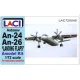 Laci 720045 1/72 Antonov An-24/26 Landing Flaps Amodel Kit For Experienced Modellers