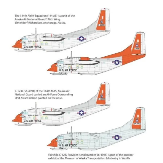 Roden 065 1/72 Fairchild C-123 Provider Us Air Force Plastic Model Aircraft