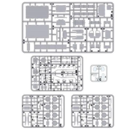Roden 740 1/72 Borgward B3000 Plastic Model Kit