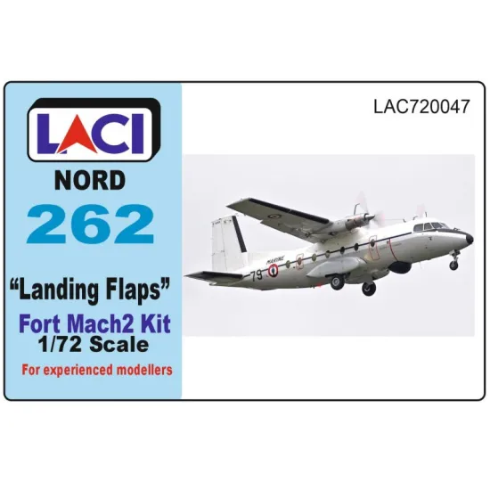 Laci 720047 1/72 Nord 262 Landing Flaps For Mach2 Kit