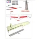 Laci 720047 1/72 Nord 262 Landing Flaps For Mach2 Kit