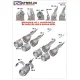 Laci 144197 1/144 Cfm56-2a For Dc-8-71 Minicraft Kit