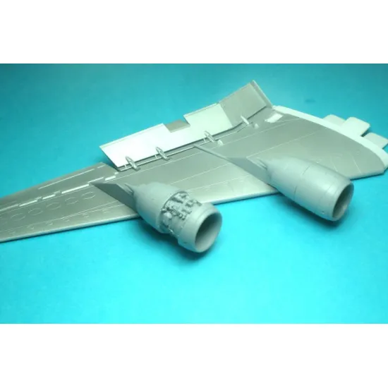 Laci 144197 1/144 Cfm56-2a For Dc-8-71 Minicraft Kit