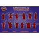 Alliance 72069 1/72 Wizards 48 Figures/12 Poses Figures Model Kit