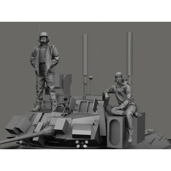 Black Snake Uks-11 1/35 Ukrainian Bradley Crewman 02 47th Mechanized Brigade