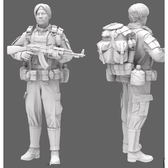 Black Snake Sog-01 1/35 Macv Sog Soldier Vietnam War Resin Figure Kit