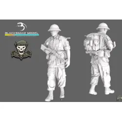 Black Snake Sog-07 1/35 Macv Sog Soldier Vietnam War Resin Figure Kit