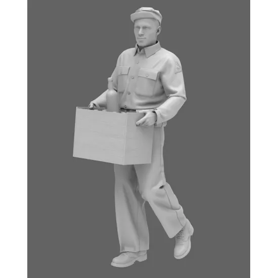 Black Snake Crew-04 1/35 Usa Tank Crew Ww2 Resin Figure Kit