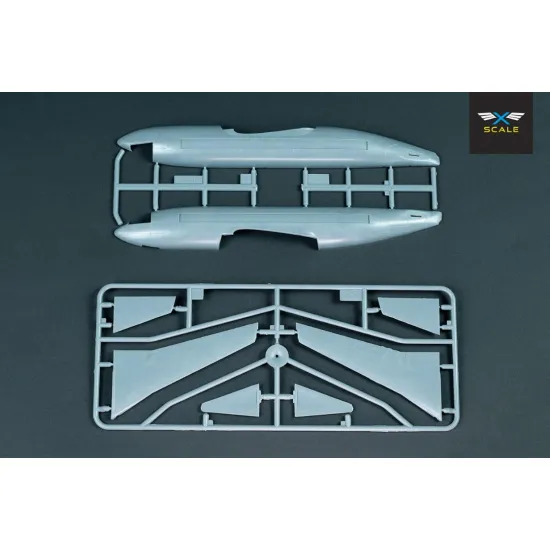 X-scale 144012 1/144 Airliner B737-2s3 Delta Medium-range Narrow-body Passenger Airliner