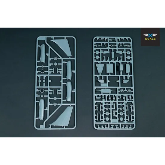 X-scale 144012 1/144 Airliner B737-2s3 Delta Medium-range Narrow-body Passenger Airliner