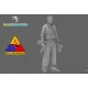 Black Snake 2nd-02 1/35 2nd Armored Infantry Team Leader Ww2 Resin Figure Kit