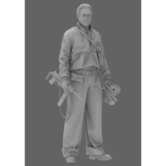 Black Snake 2nd-02 1/35 2nd Armored Infantry Team Leader Ww2 Resin Figure Kit