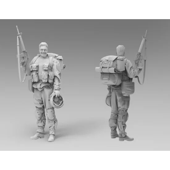 Black Snake Usmc-08 1/35 Us Marines Operation Iraqi Freedom Resin Figure Kit