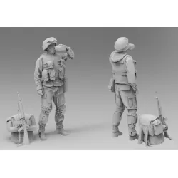 Black Snake Usmc-09 1/35 Us Marines Operation Iraqi Freedom Resin Figure Kit