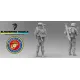 Black Snake Usmc-14 1/35 Us Marines Operation Iraqi Freedom Resin Figure Kit