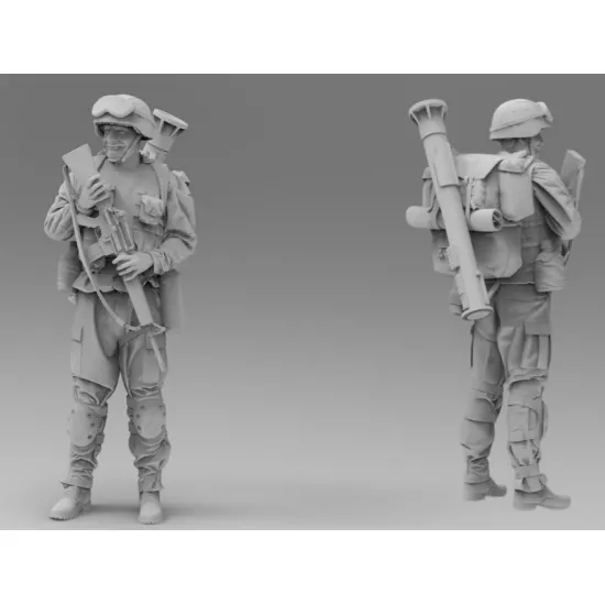 Black Snake Usmc-14 1/35 Us Marines Operation Iraqi Freedom Resin Figure Kit
