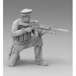 Black Snake Delta-04 1/35 Delta Force Operator Resin Figure Kit