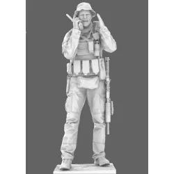 Black Snake Murphy 1/35 Navy Seals Operator Murphy Lutrel Resin Figure Kit