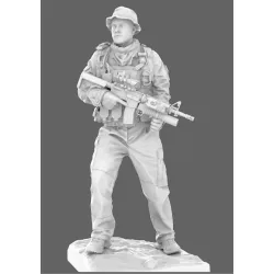 Black Snake Dany 1/35 Navy Seals Operator Dany Lutrel Resin Figure Kit
