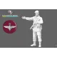 Black Snake Devil-01 1/35 Commando Red Devils Team Leader Resin Figure Kit