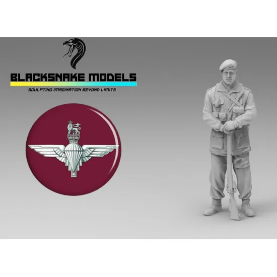 Black Snake Devil-05 1/35 Commando Red Devils Resin Figure Kit