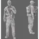 Black Snake Sas-01 1/35 1er Rpima French Sas Resin Figure Kit