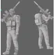 Black Snake Sas-03 1/35 1er Rpima French Sas Resin Figure Kit