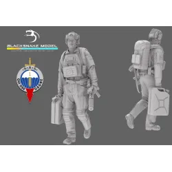 Black Snake Sas-04 1/35 1er Rpima French Sas Resin Figure Kit
