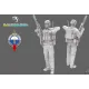 Black Snake Sas-05 1/35 1er Rpima French Sas Resin Figure Kit