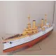 Orel397 1/200 Armored Cruiser Furst Bismarck Country Germany 1900 Series Navy Paper Model Kit