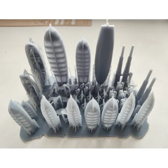 Orel397/6 1/200 3d Printed Parts For Furst Bismarck