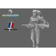 Black Snake Fr-10 1/35 French Soldier Mag 58 Resin Figure Kit