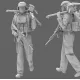 Black Snake Fr-13 1/35 French Soldier Tripod And Replacement Magnum 58 Cannon Resin Figure Kit