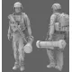 Black Snake Fr-14 1/35 French Soldier Eryx Launcher Resin Figure Kit