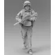 Black Snake Fr-15 1/35 French Soldier On Patrol In Afghanistan Resin Figure Kit