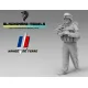 Black Snake Fr-17 1/35 French Soldier On Patrol In Afghanistan Resin Figure Kit