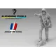 Black Snake Fr-18 1/35 French Soldier On Patrol In Afghanistan Resin Figure Kit