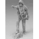 Black Snake Fr-18 1/35 French Soldier On Patrol In Afghanistan Resin Figure Kit