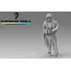Black Snake Fr-19 1/35 French Soldier On Patrol In Afghanistan Resin Figure Kit