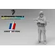 Black Snake Fr-20 1/35 French Soldier On Patrol In Afghanistan Resin Figure Kit