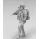 Black Snake Fr-21 1/35 French Soldier On Patrol In Afghanistan Resin Figure Kit