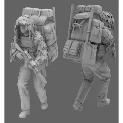 Black Snake Rdp-01 1/35 Operator Of The 13th Parachute Dragoon Regiment Resin Kit