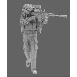 Black Snake Rdp-03 1/35 Sniper Of 13th Parachute Dragoon Regiment Resin Kit