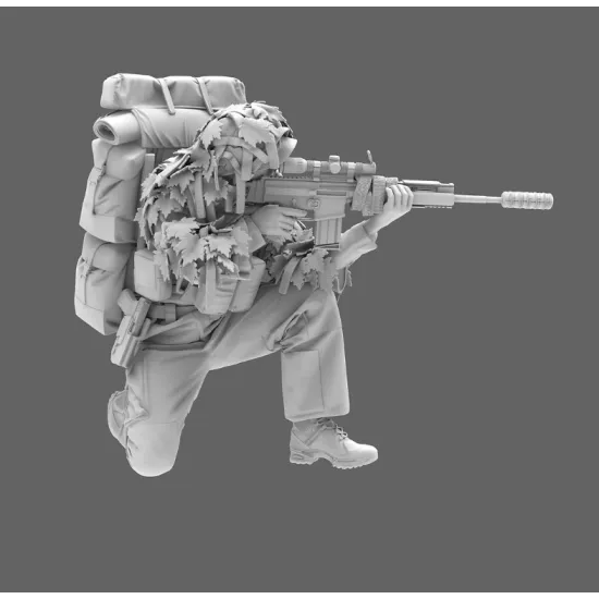 Black Snake Rdp-05 1/35 Sniper Of The 13th Parachute Dragoon Regiment Resin Kit