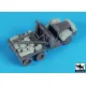 Black Dog T72202 1/72 Diamond T 969 Wrecker Softcab Accessories Set For Ibg