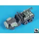 Black Dog T72202 1/72 Diamond T 969 Wrecker Softcab Accessories Set For Ibg