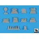 Black Dog T72203 1/72 Sd Kfz 232 6 Rad Car Accessories Set For Italeri