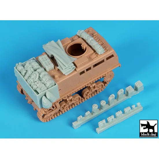 Black Dog T72204 1/72 M4 High Speed Tractor Accessories Set For Hobbyboss
