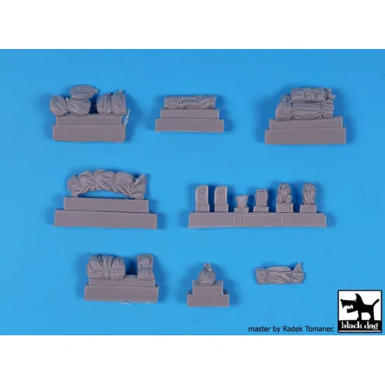 Black Dog T72205 1/72 37 Mm Flakpanzer Iv Ostwind Accessories Set For Hasegawa