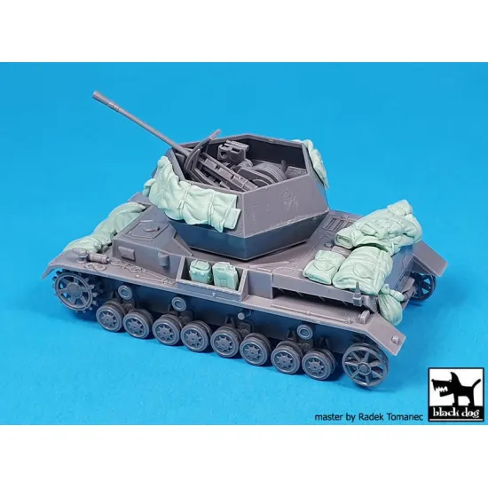 Black Dog T72205 1/72 37 Mm Flakpanzer Iv Ostwind Accessories Set For Hasegawa